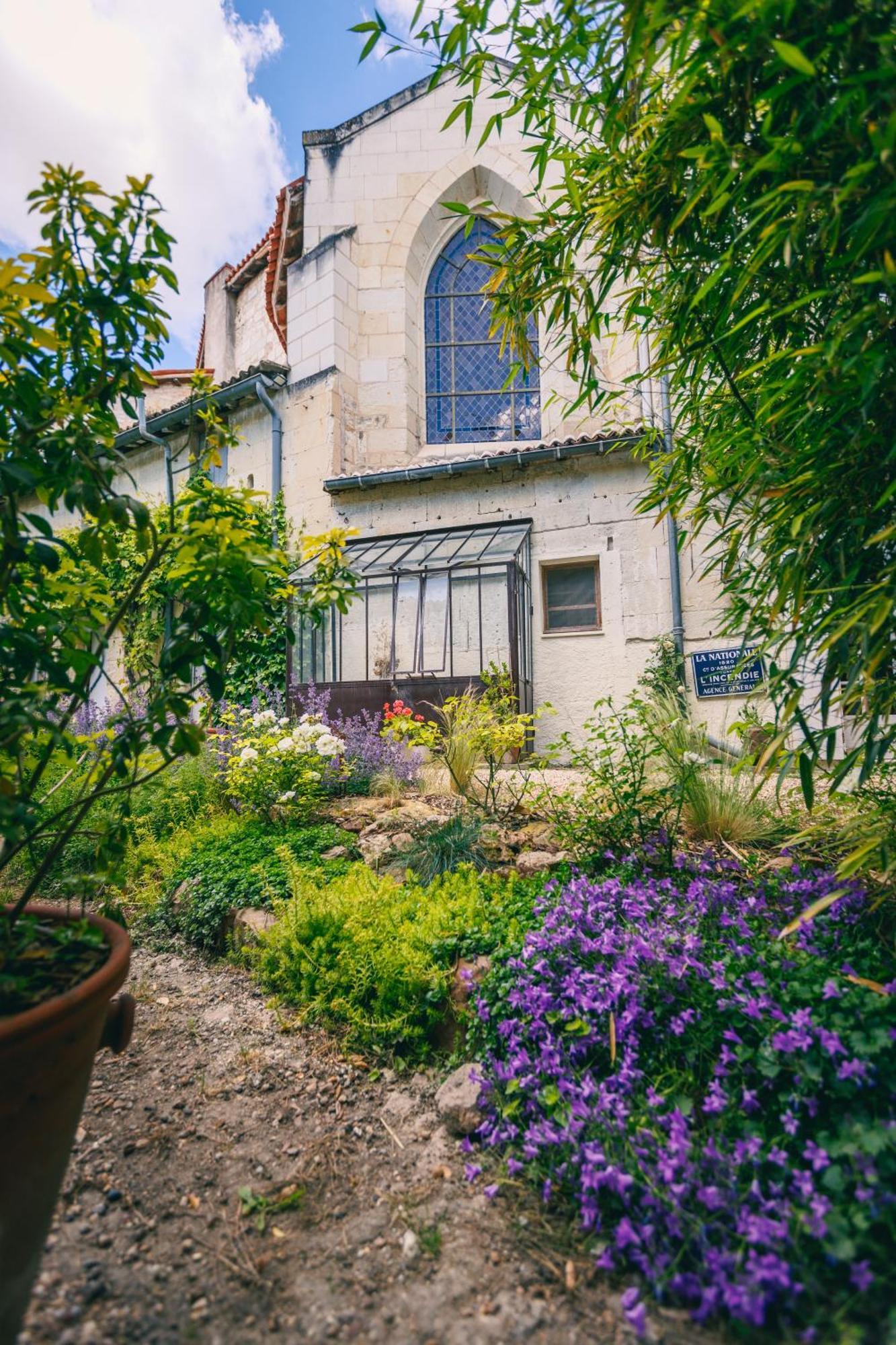 Hotel Le Prieure Sainte Croix Loudun Exterior foto
